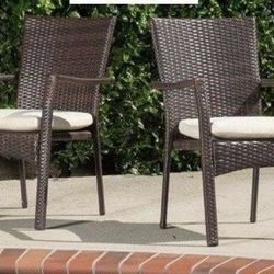 New in box Set Of 2 Noble House Patio Chairs 