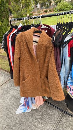 Hollister Teddy Coat - Women’s Medium
