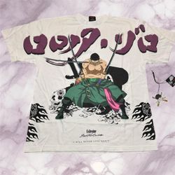 Civil Regime × One Piece Zoro Shirt - Size S