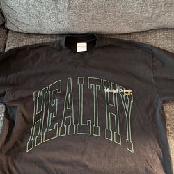 Midnight organic shirt size large