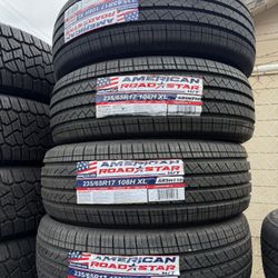Set De Llantas Nuevas 235/65R17 Marca American 