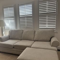 Sectional Sofa with Ottoman – Clean, Comfortable, Ready to Go