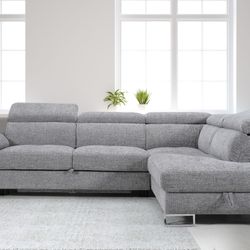 New Sectional Grey 
