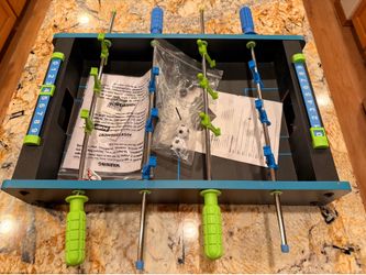 Foosball table Neon Edition