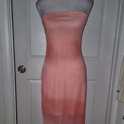 Sweaty Rocks Midi Tube Dress SMALL 