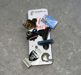 Vintage Raider Pins