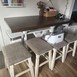 Dining Table And Stools 