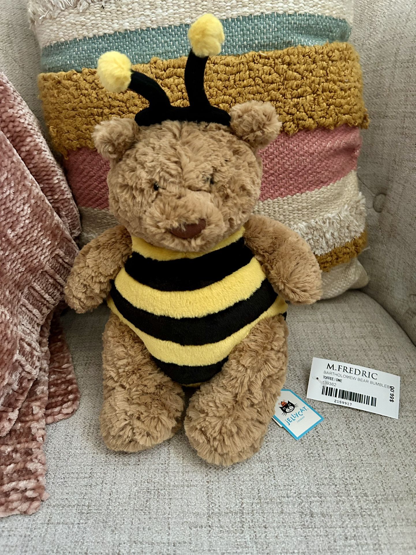 Bumblebee Bartholomew Bear Jellycat