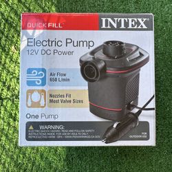 Intex Inflatable Mattress And Car Pump
