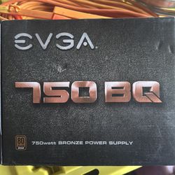 EVGA 750 BQ 750 WATT POWER SUPPLY