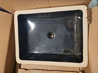 Kohler Undermount Bathroom Sink Black 2882-7