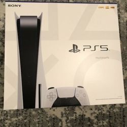PlayStation 5 Console W/Disk Insert