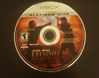 Star Wars Episode III Revenge of the Sith. XBOX