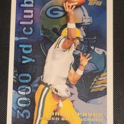 Brett Faure Green Bay Packers TOPPS 1995 Football Trading Card #34