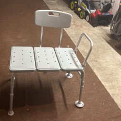 Shower And Rub Transfer Bench For Elderly 