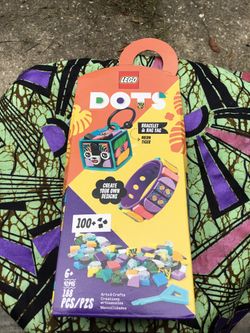 Lego Dots Bracelet/ Luggage Bag Tag
