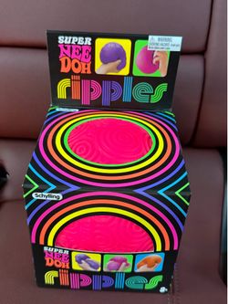 Needoh ripple brand new pink color large squishy
