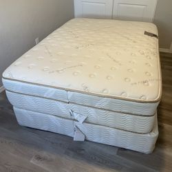 New Mattress And Box Spring Bed