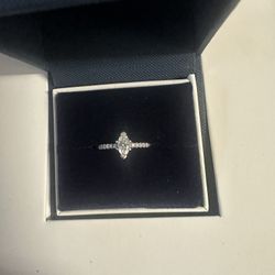 Marquise Cut Engagement Ring