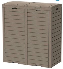 62 gallon Outdoor trash can