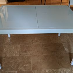 Glass Top Dining Table