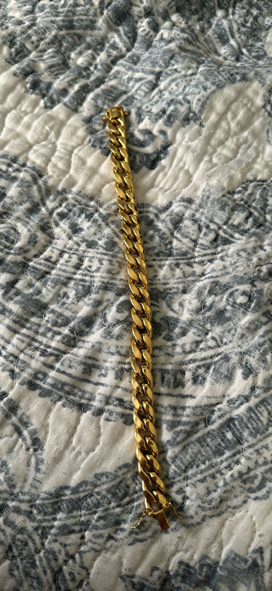 Cuban Link Bracelet 10k 11mm 8.75inch