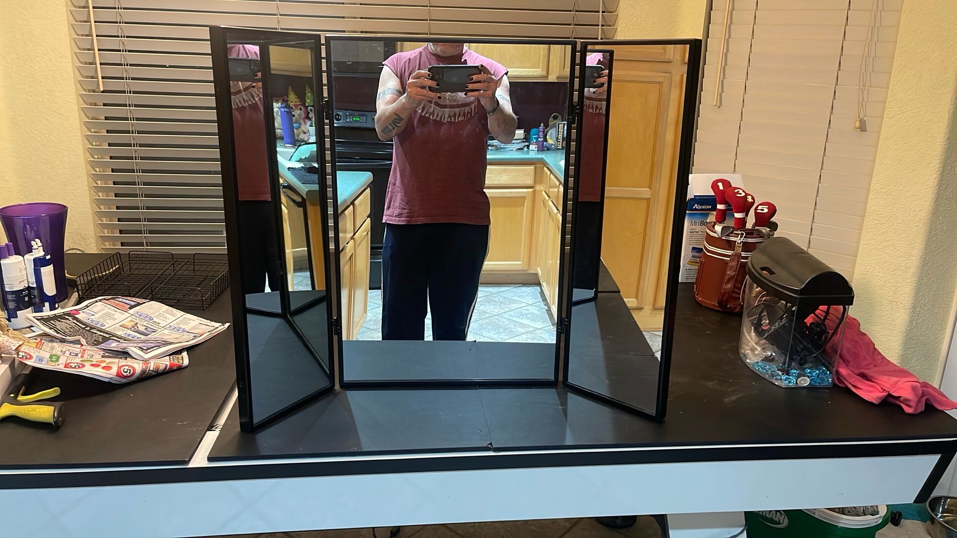 Discontinued IKEA Karmsund Trifold Mirror
