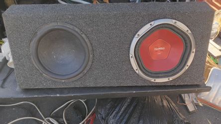 2 12"  subs in a sealed box