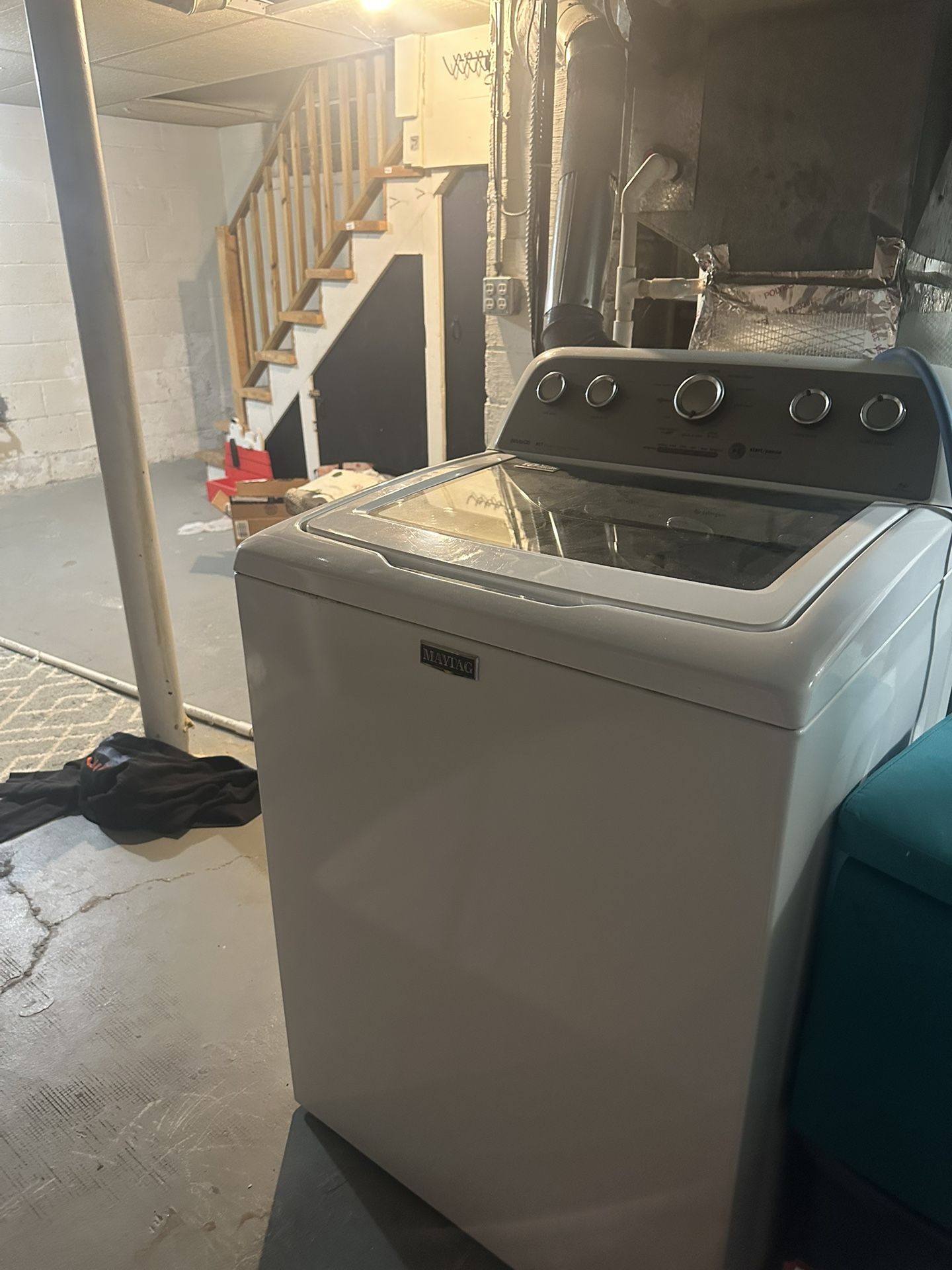 washer (doesn’t spin)