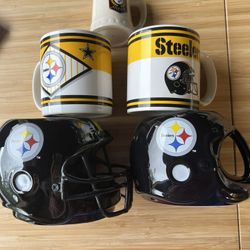 Pittsburgh Steelers Coffee Cup Mug Inner Cooler Mug Cup Football