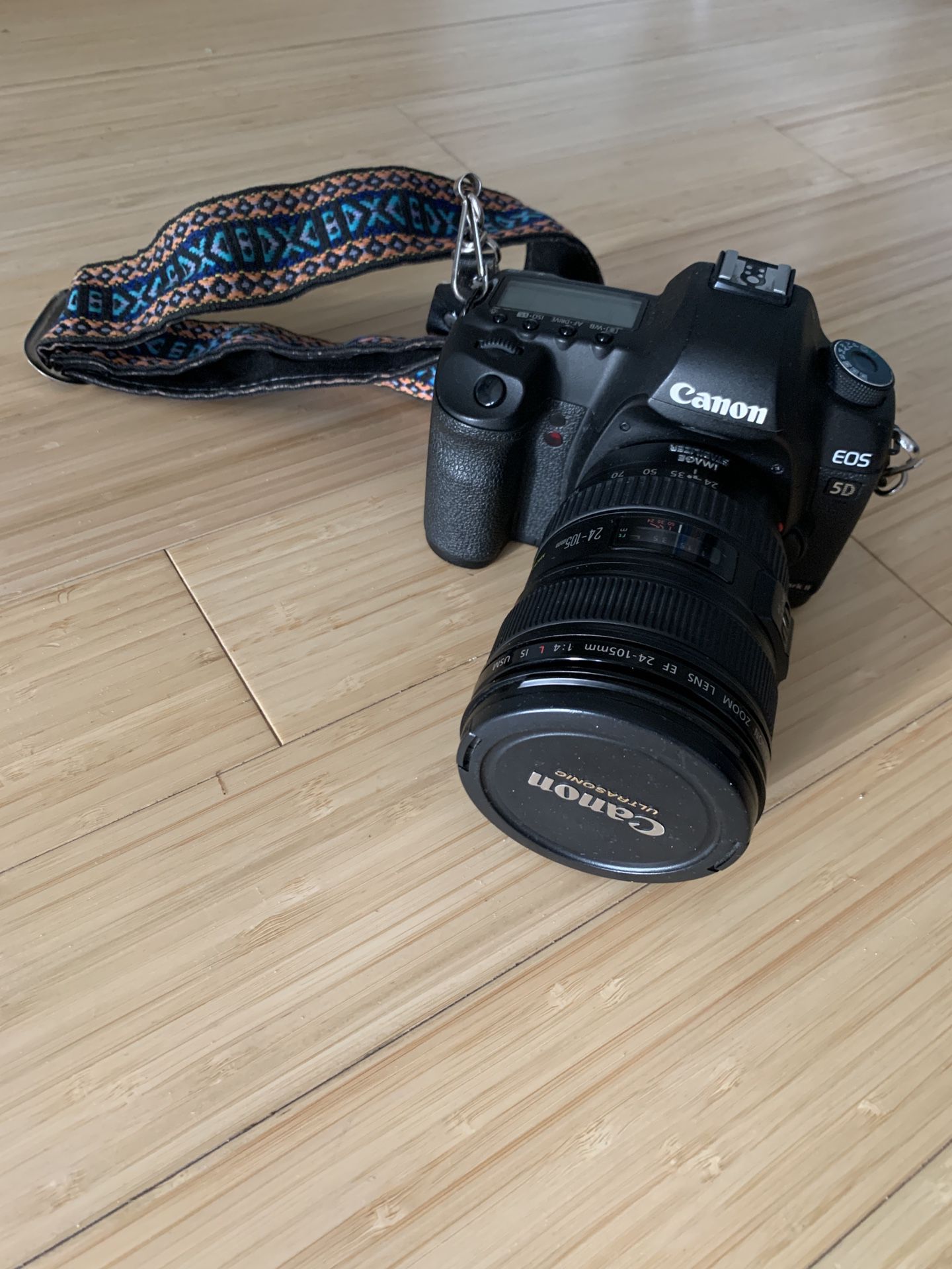 Canon EOS 5D mark II digital SLR camera with 24-105mm lens