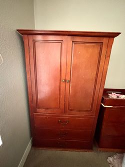 Infants Wooden Armoire / Wardrobe