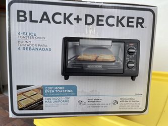 NEW - The BLACK+DECKER® 4-Slice Toaster Oven / TO1341B Thumbnail