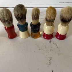 LOT Vintage Shaving Brushes ALL FOR 