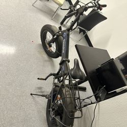 ANCHEER Chaser Speedrid SE2 20" *4.0 Folding Fat Tire Electric Bike for Adults, 500W Electric Ebike with 48V-10.4Ah (499Wh) Battery-AN5876