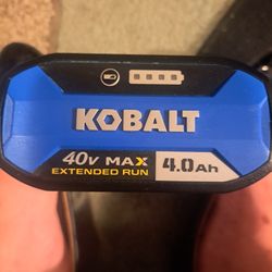 Cobalt 40volt Ultimate Output Lithium Ion 4.0ah Charger