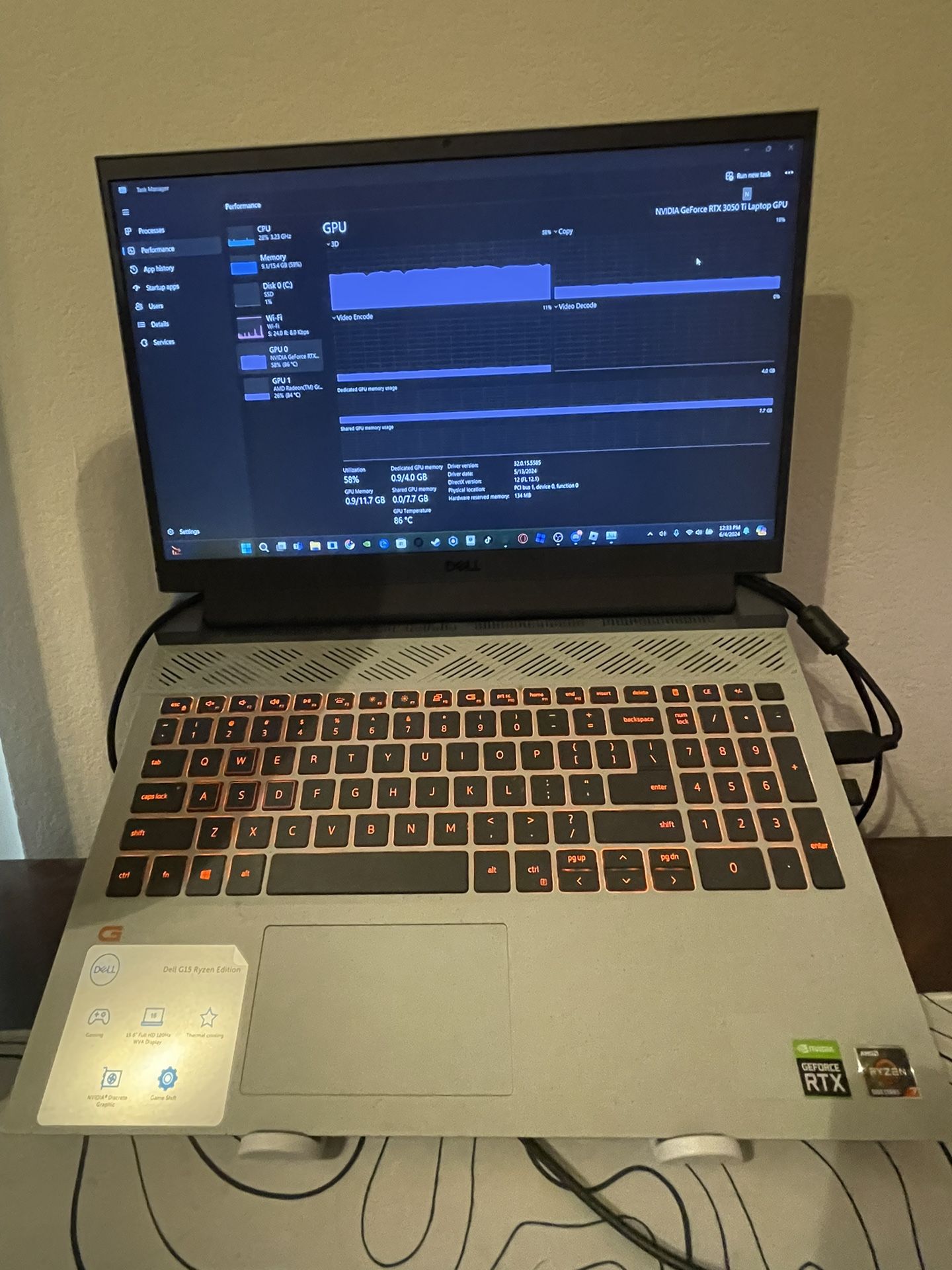 Dell G15 5515 RYZEN EDITION