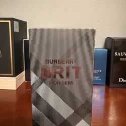 BURBERRY BRIT FOR HIM by Burberry Cologne for Men EDT 3.3 / 3.4 oz