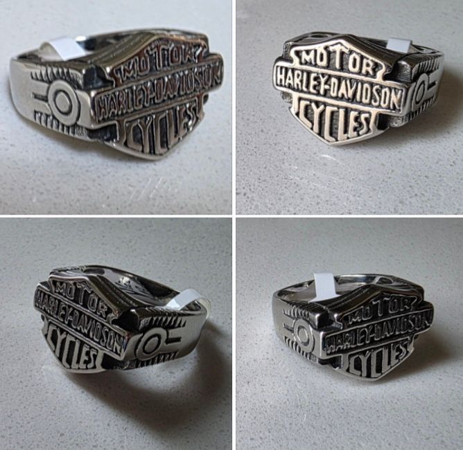Harley Davidson motorcycle Biker Ring 11 12 13 shipping Available