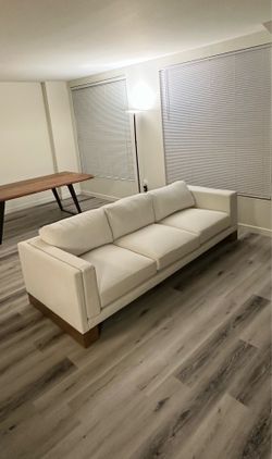 Sonoran Block Leg Sofa 8’ Crate & Barrel