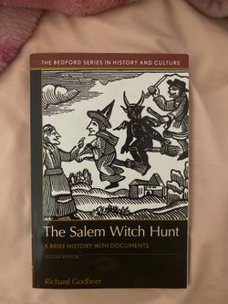 The Salem witch hunt book by Richard Godbeer