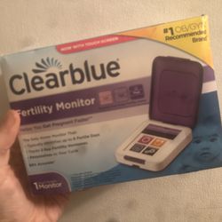 Clear blue fertility monito