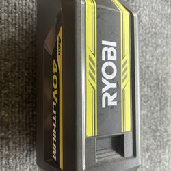 Ryobi 40v 4hm Battery 