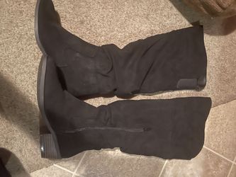 Blck Womens Boots Size 8c