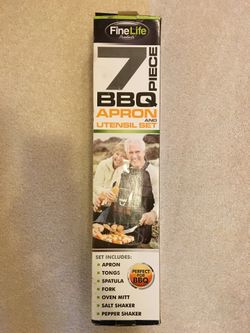 BRAND NEW Barbecue , Apron and Utensil Set