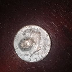 1971 Vintage Kennedy Rare Collectable Half Dollar Error Coin!! 