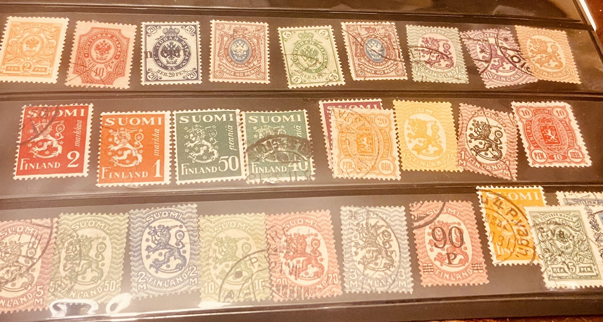 Vintage Stamps Finland 
