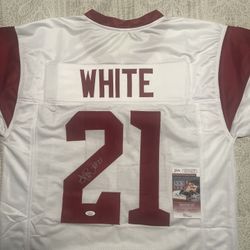 Custom signed autographed jersey