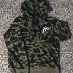 Bape 1st Camo Kanji Pullover Hoodie