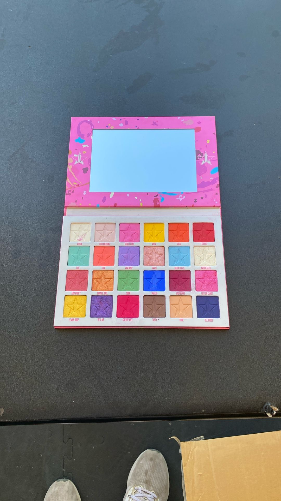 Jeffree Star Eyeshadow Palette Never Use